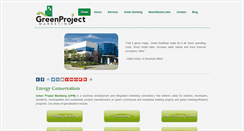 Desktop Screenshot of greenprojectmarketing.com